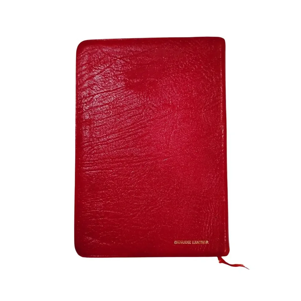 Vintage Genuine Leather Reference Concordance AMC Publishers Bible